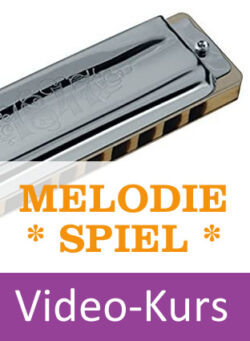Mundharmonika Video Kurs: Melodiespiel mit der “Bluesharp”