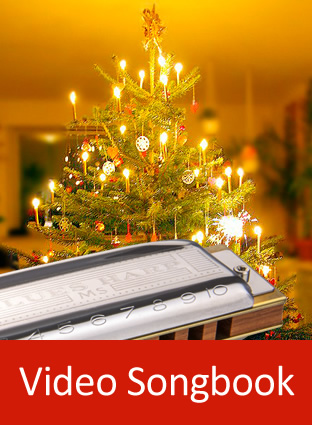 Bluesharp Video Songbook: 24 Weihnachtslieder aus aller Welt