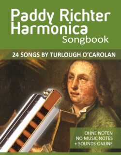 Paddy Richter Harmonica Songbook – 24 songs by Turlough O’Carolan